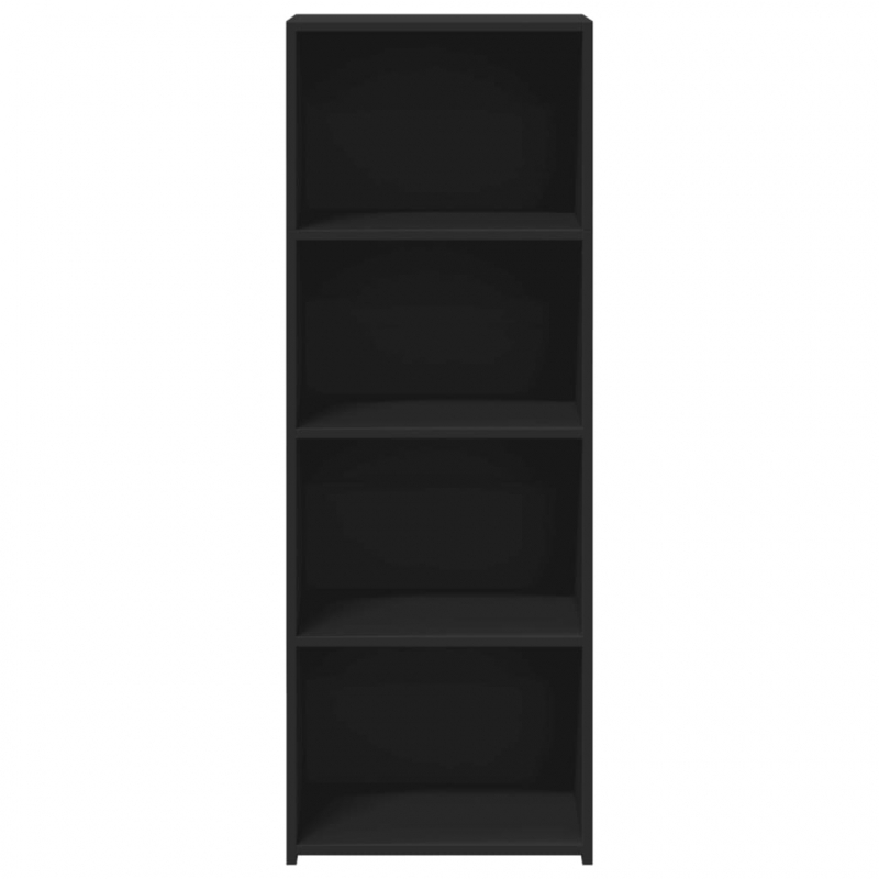 Highboard Schwarz 45x41x124 cm Holzwerkstoff