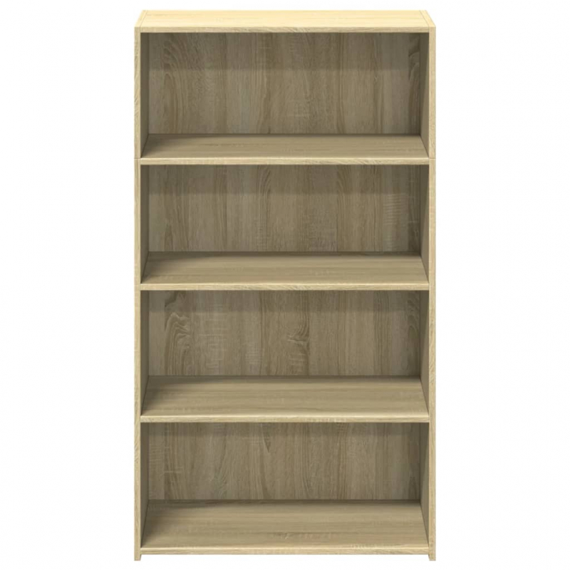 Highboard Sonoma-Eiche 70x41x124 cm Holzwerkstoff