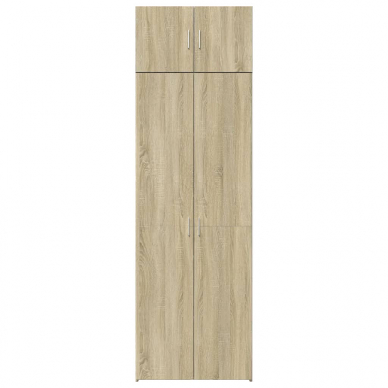 Hochschrank Sonoma-Eiche 70x42,5x225 cm Holzwerkstoff