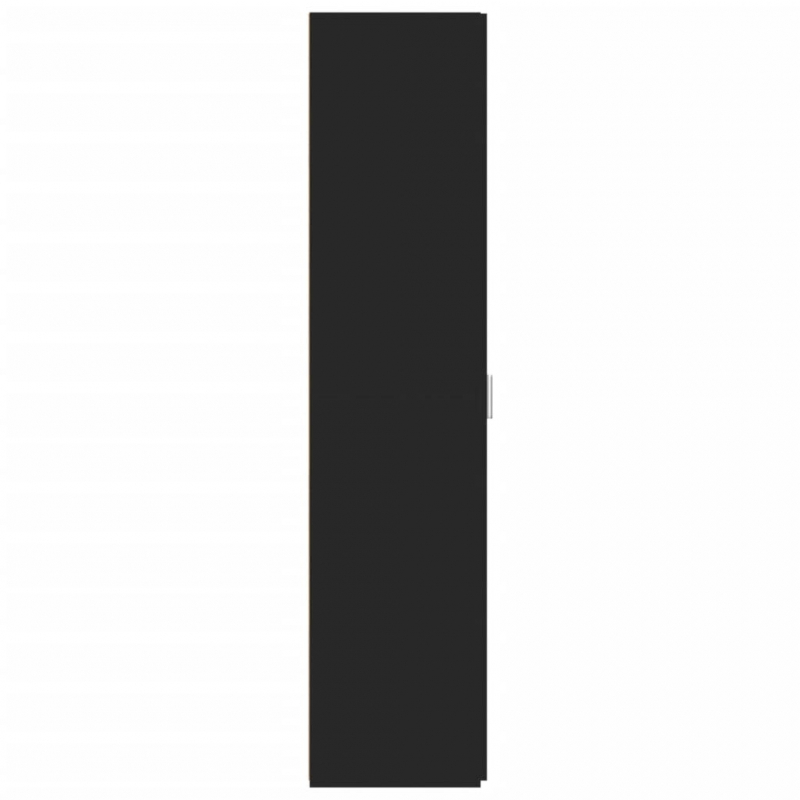 Highboard Schwarz 30x42,5x185 cm Holzwerkstoff