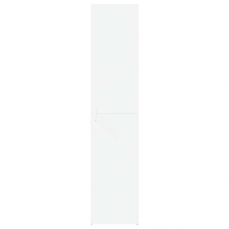 Highboard Weiß 40x42,5x185 cm Holzwerkstoff