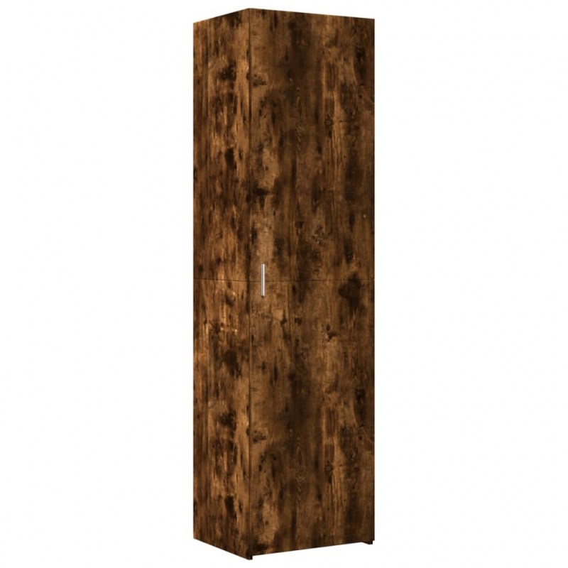 Highboard Räuchereiche 50x42,5x185 cm Holzwerkstoff