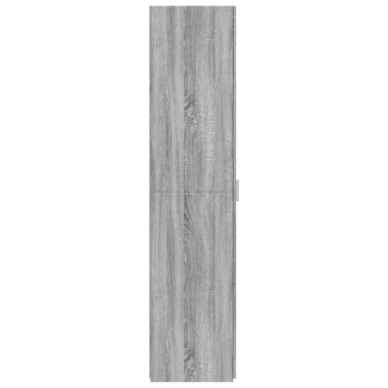 Highboard Grau Sonoma 50x42,5x185 cm Holzwerkstoff