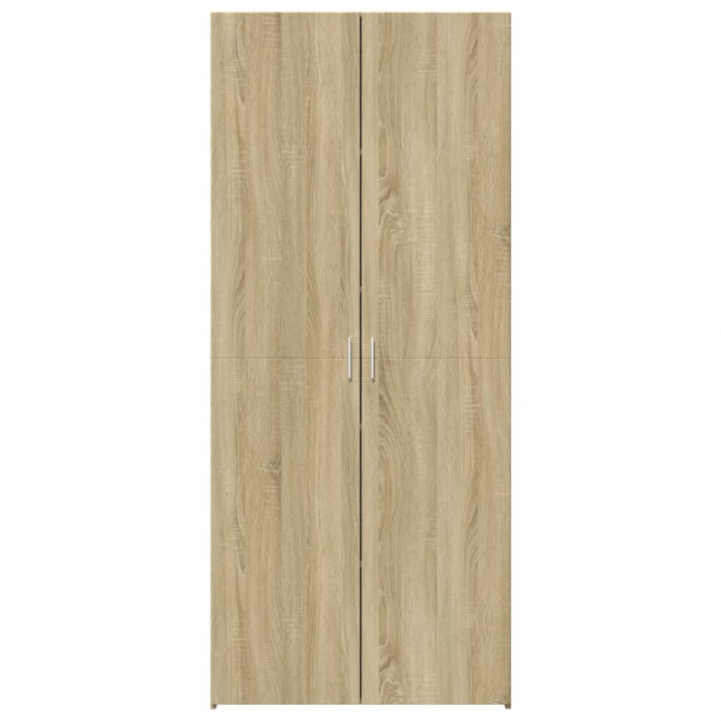 Highboard Sonoma-Eiche 70x42,5x185 cm Holzwerkstoff