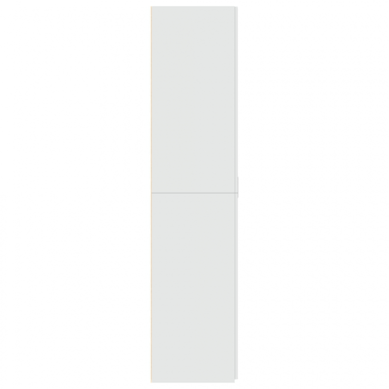 Highboard Weiß 80x42,5x185 cm Holzwerkstoff