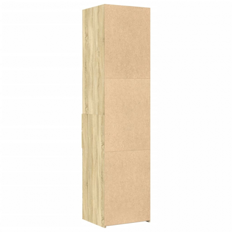 Highboard Sonoma-Eiche 45x42,5x185 cm Holzwerkstoff