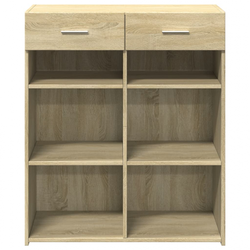 Sideboard Sonoma-Eiche 80x42,5x93 cm Holzwerkstoff