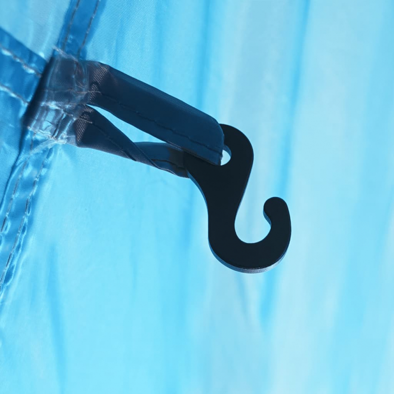 Tipi-Campingzelt 5 Person Blau Wasserdicht