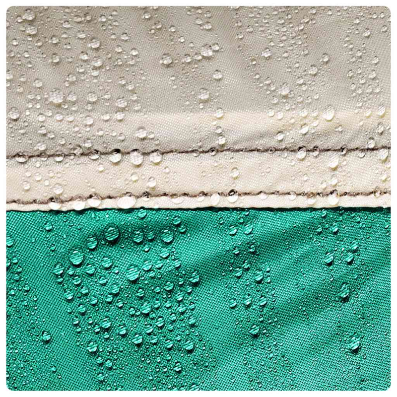 Partyzelt Seegrün Wasserdicht