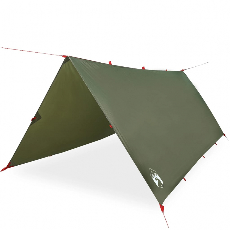 Tarp Olivgrün 366x306 cm Wasserdicht