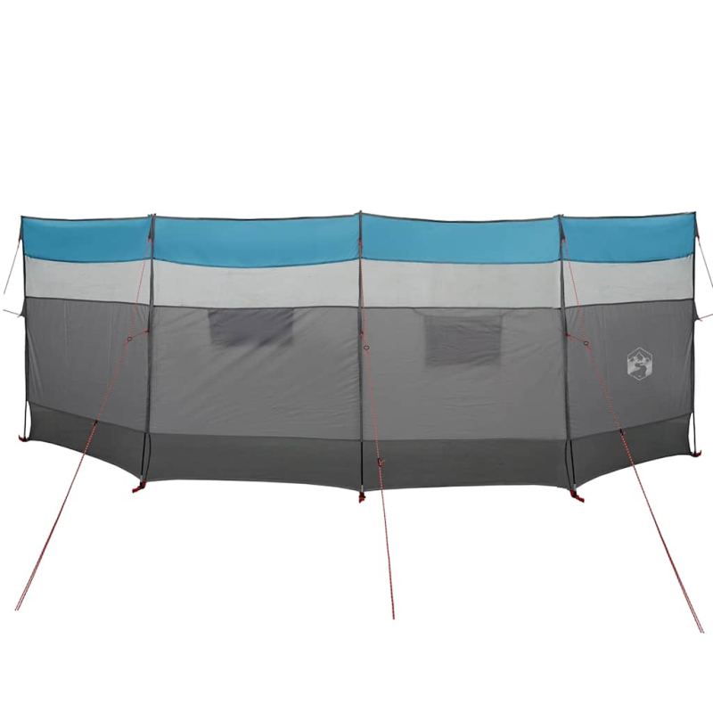 Camping-Windschutz Blau 510x153 cm Wasserdicht