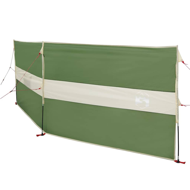 Camping-Windschutz Grün 344x120 cm Wasserdicht