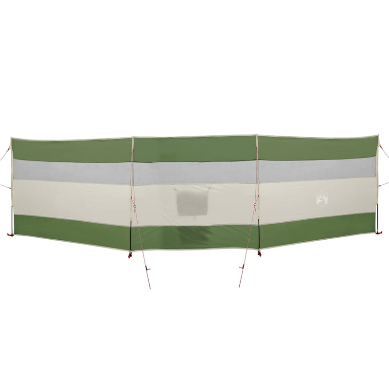 Camping-Windschutz Grün 508x130 cm Wasserdicht