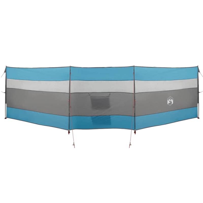 Camping-Windschutz Blau 508x130 cm Wasserdicht