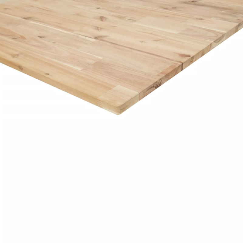 Tischplatte Quadratisch 40x40x2 cm Massivholz Akazie