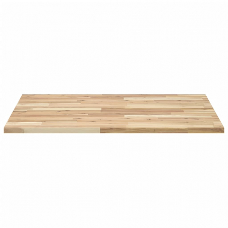 Tischplatte Quadratisch 80x80x2 cm Massivholz Akazie