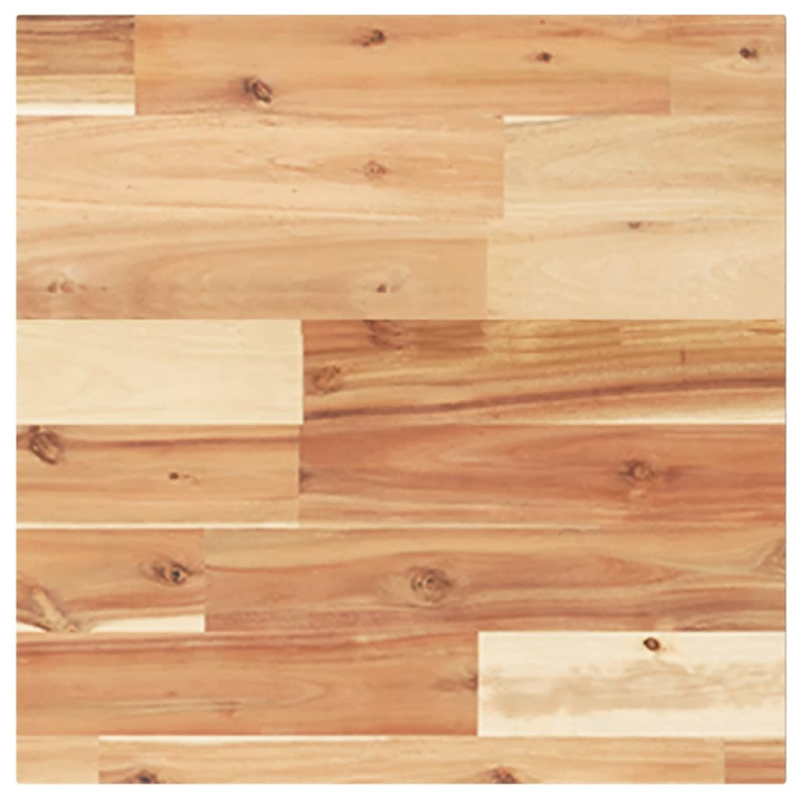Tischplatte Quadratisch 40x40x2 cm Massivholz Akazie