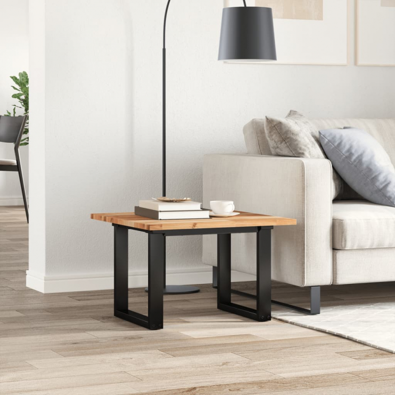 Tischplatte Quadratisch 60x60x2 cm Massivholz Akazie