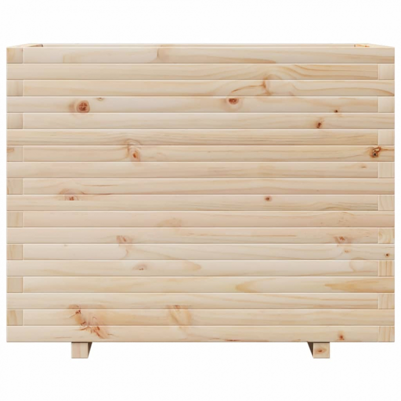 Pflanzkübel 90x60x72,5 cm Massivholz Kiefer