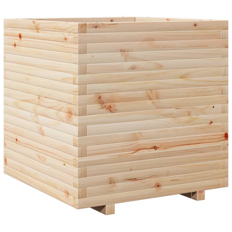 Pflanzkübel 70x70x72 cm Massivholz Kiefer