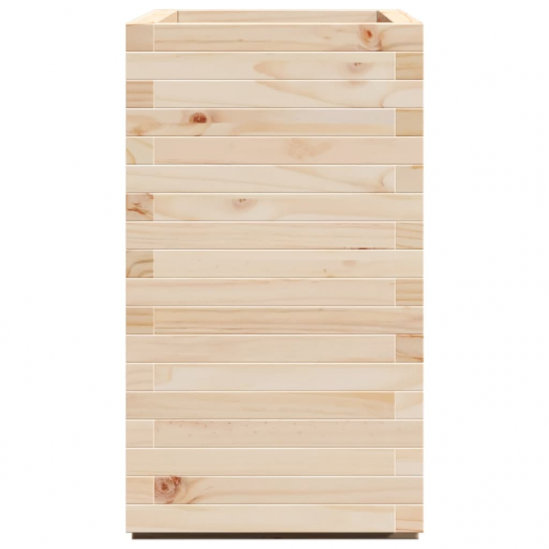 Pflanzkübel 70x40x72 cm Massivholz Kiefer