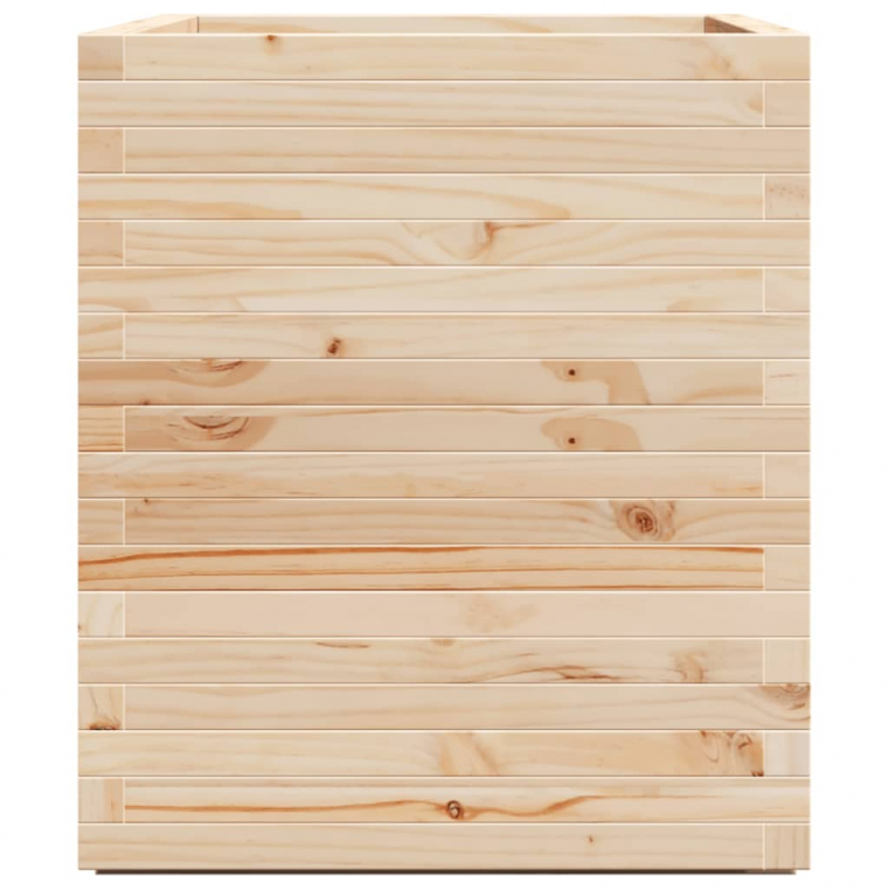 Pflanzkübel 90x60x72 cm Massivholz Kiefer