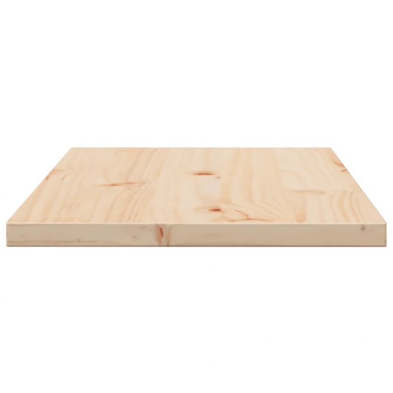 Tischplatten 2 Stk. 80x40x2,5 cm Rechteckig Massivholz Kiefer