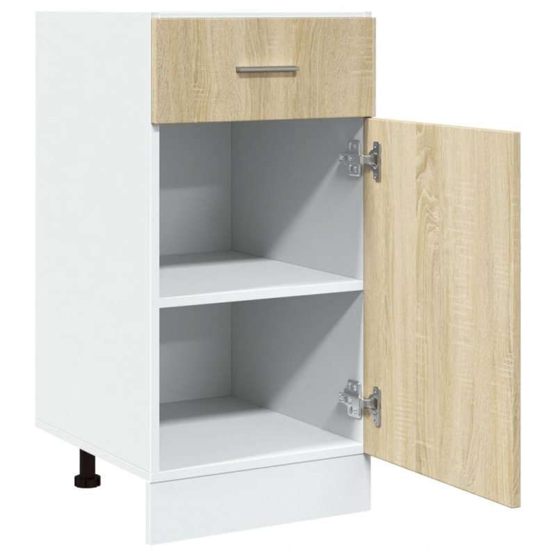 Schubunterschrank Lyon Sonoma-Eiche 40x46x81,5 cm Holzwerkstoff
