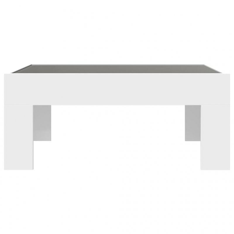 Couchtisch mit Infinity-LED Weiß 70x50x30 cm