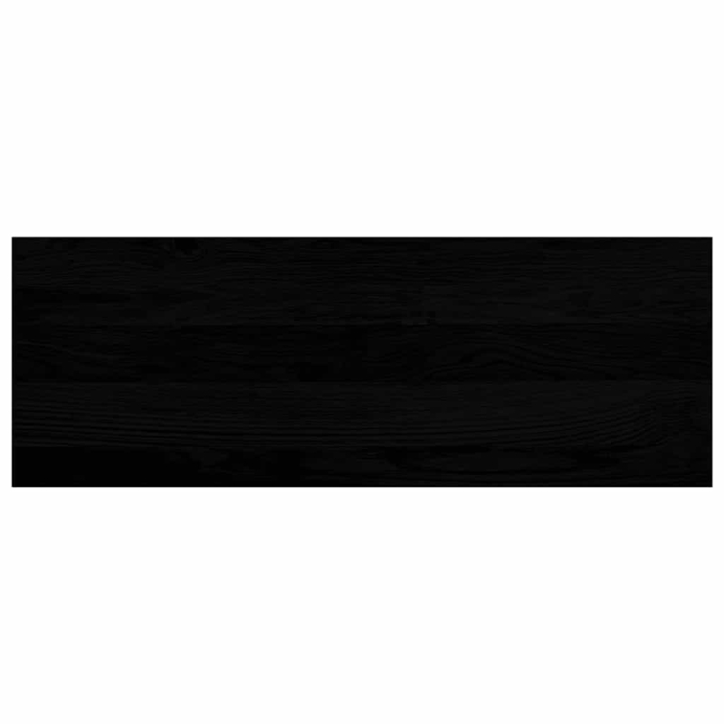 Treppenstufen 2 Stk. Dunkelbraun 70x30x2 cm Massivholz Eiche