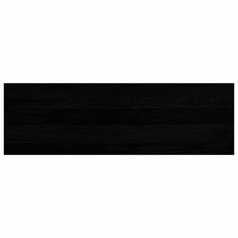 Treppenstufen 2 Stk. Dunkelbraun 80x30x2 cm Massivholz Eiche