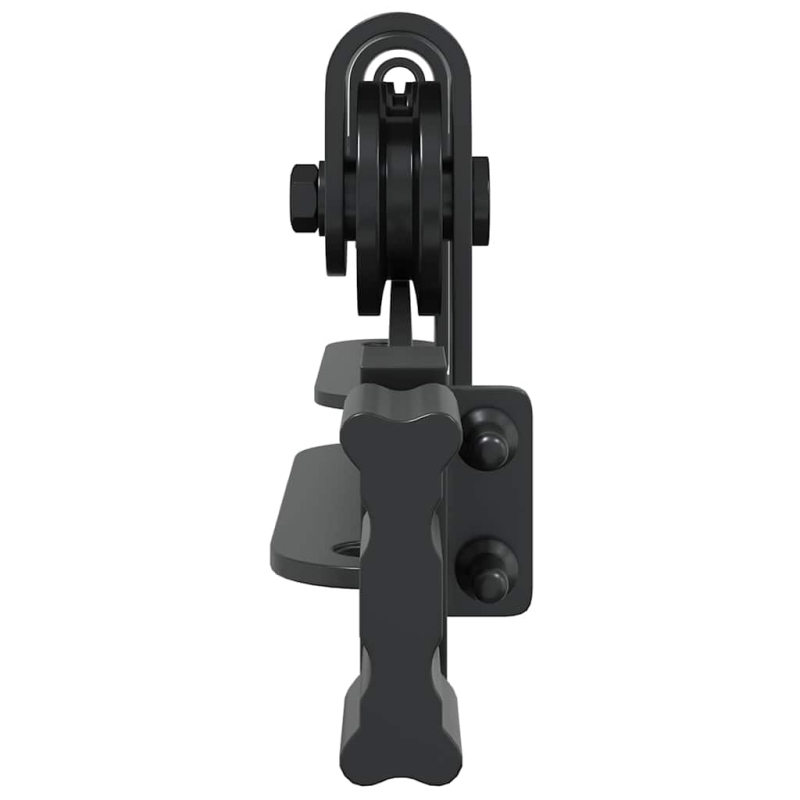 Schiebetürbeschlag Set für Schranktüren 244 cm Karbonstahl