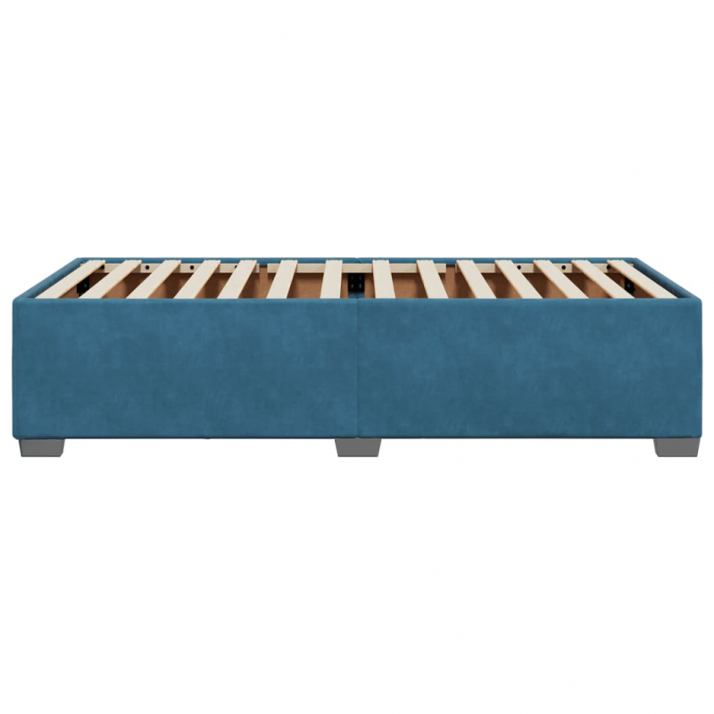 Bettgestell Blau 80x200 cm Samt