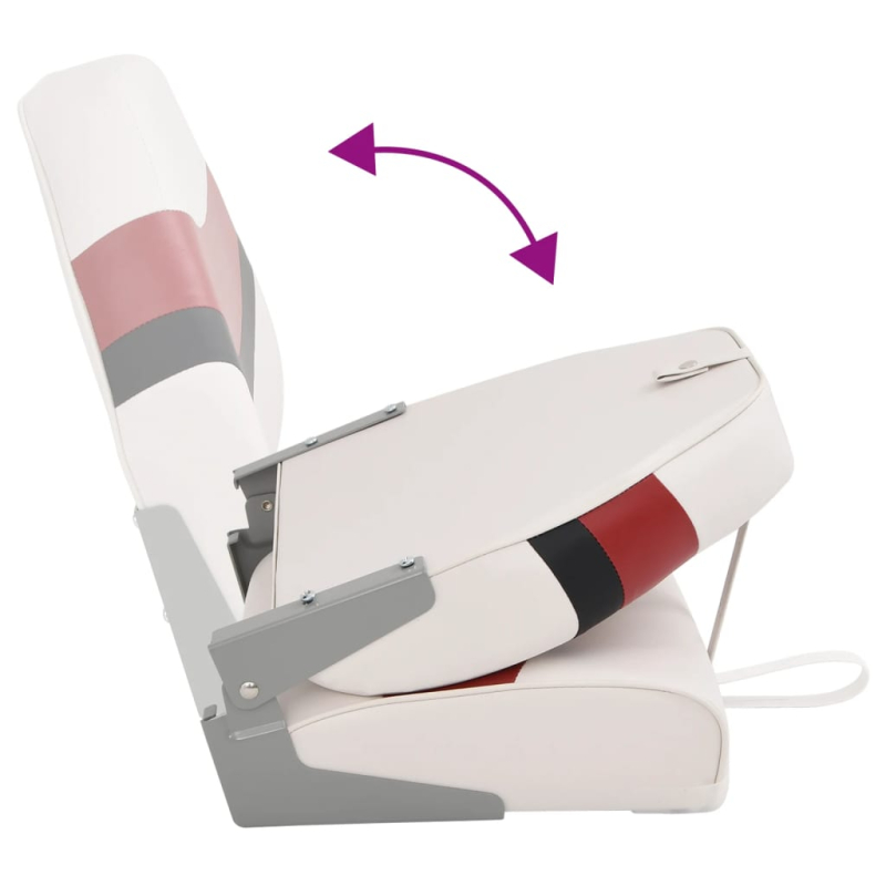 Bootssitz mit Hoher Rückenlehne Klappbar 44x38x55 cm