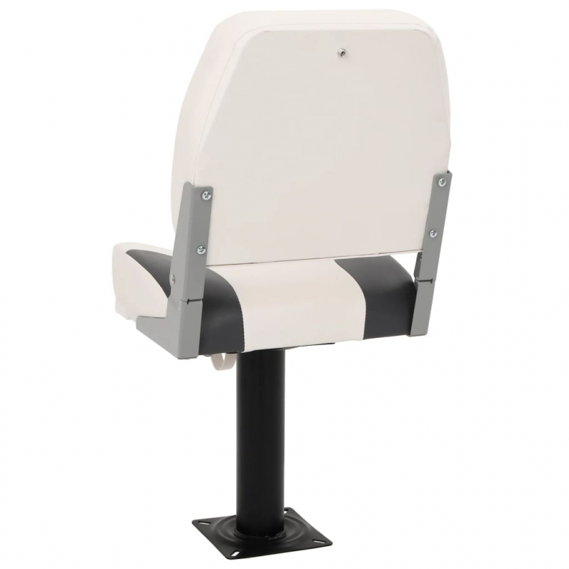 4-tlg. Bootssitz-Set Klappbar Niedrige Rückenlehne