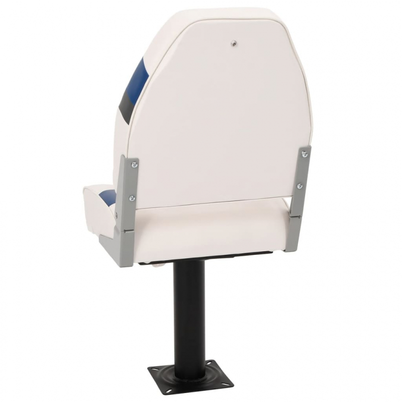 4-tlg. Bootssitz-Set Klappbar Hohe Rückenlehne