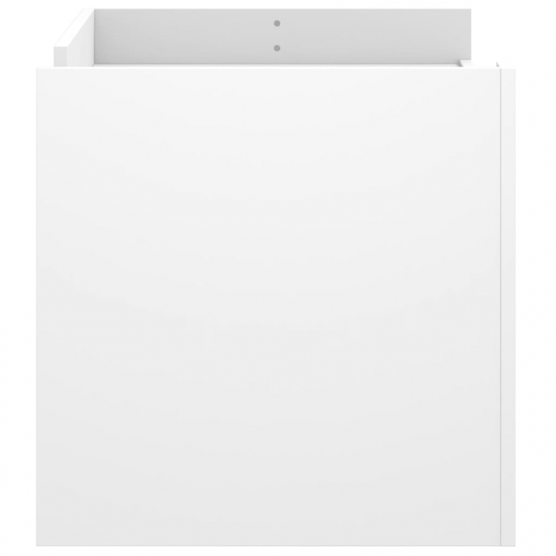 Couchtisch Weiß 100x50x50 cm Holzwerkstoff