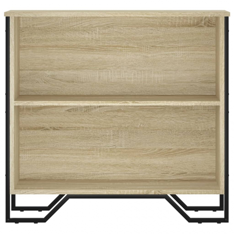 Bücherregal Sonoma-Eiche 80x31x74,5 cm Holzwerkstoff