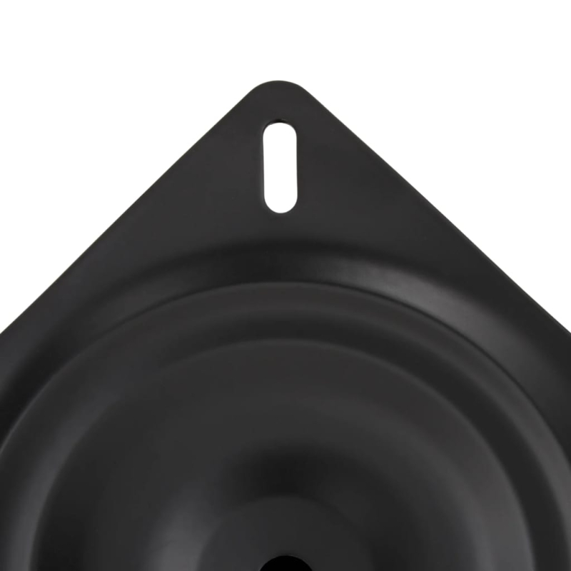 Stuhlfuß für Bootssitz Schwarz 33 cm Stahl