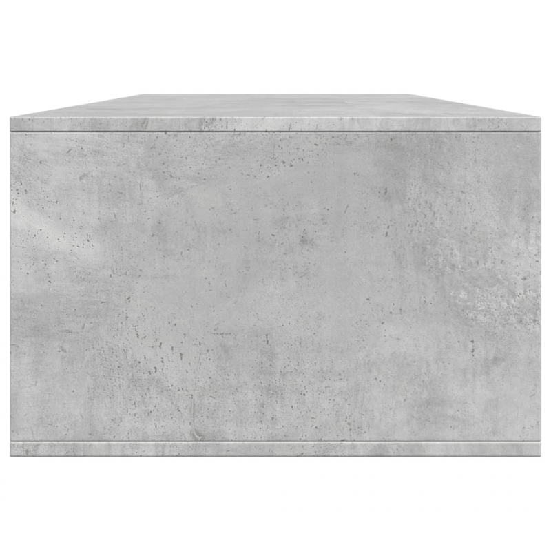 Couchtisch Betongrau 102x55x35 cm Holzwerkstoff