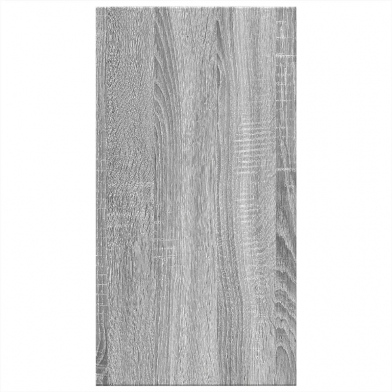 Waschbeckenunterschrank Grau Sonoma 63x29x55 cm Holzwerkstoff