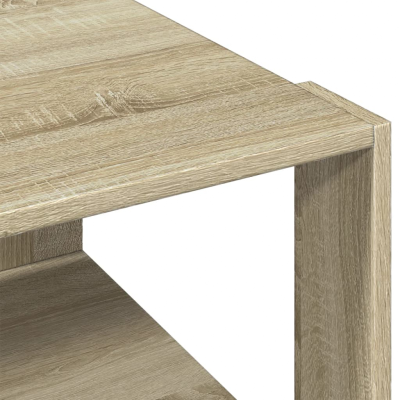 Couchtisch Sonoma-Eiche 51,5x51,5x30 cm Holzwerkstoff