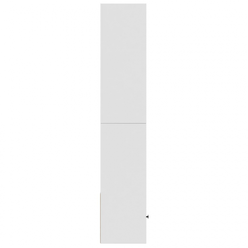 Bücherregal Weiß 40x36x189 cm Holzwerkstoff