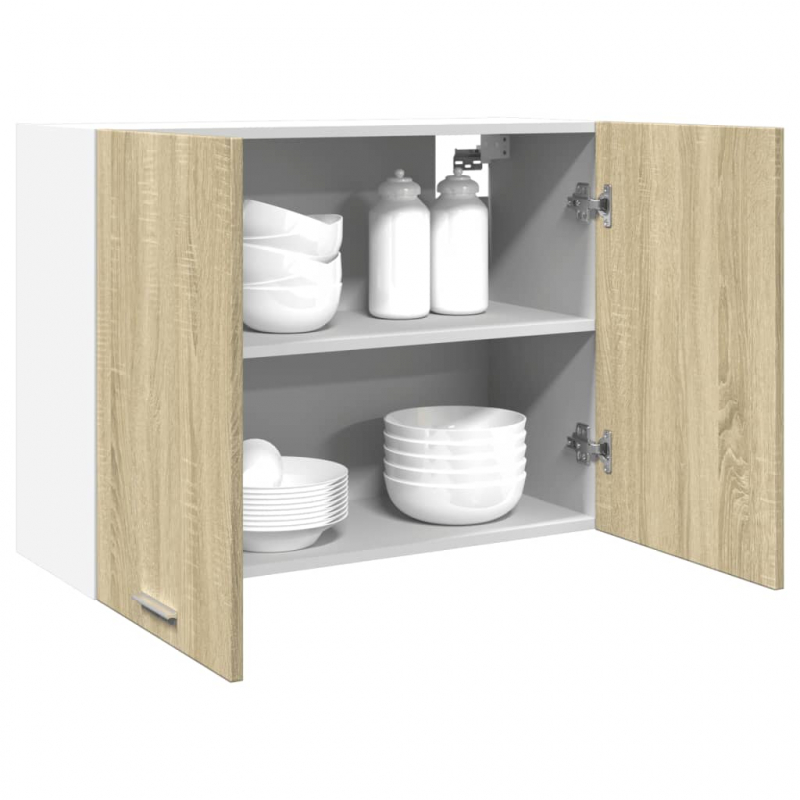 Hängeschrank Lyon Sonoma-Eiche 80x31x60 cm Holzwerkstoff