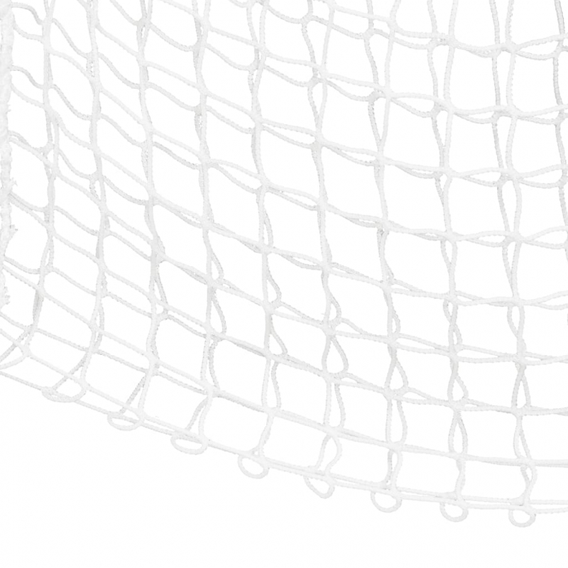 Heunetze 2 Stk. Rechteckig Weiß 75x50 cm PP