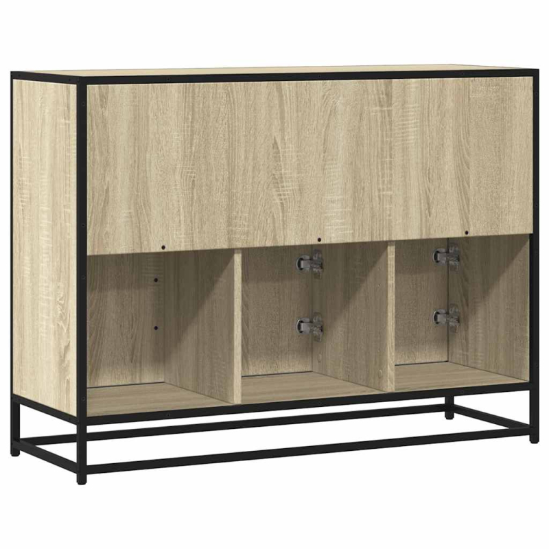 Sideboard Sonoma-Eiche 100x35x76 cm Holzwerkstoff