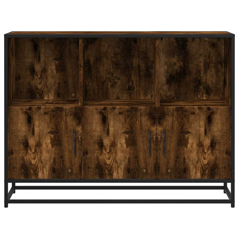 Sideboard Räuchereiche 100x35x76 cm Holzwerkstoff