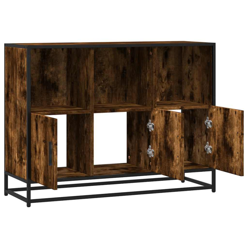 Sideboard Räuchereiche 100x35x76 cm Holzwerkstoff