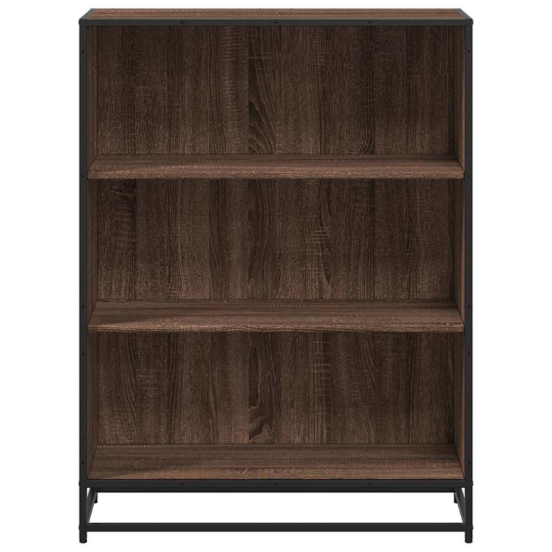 Bücherschrank Braun Eichen-Optik 80,5x35x107,5 cm Holzwerkstoff
