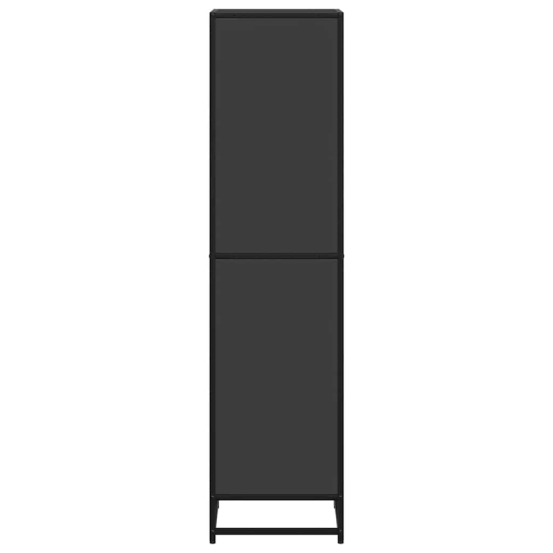 Bücherregal Schwarz 40x35x139 cm Holzwerkstoff